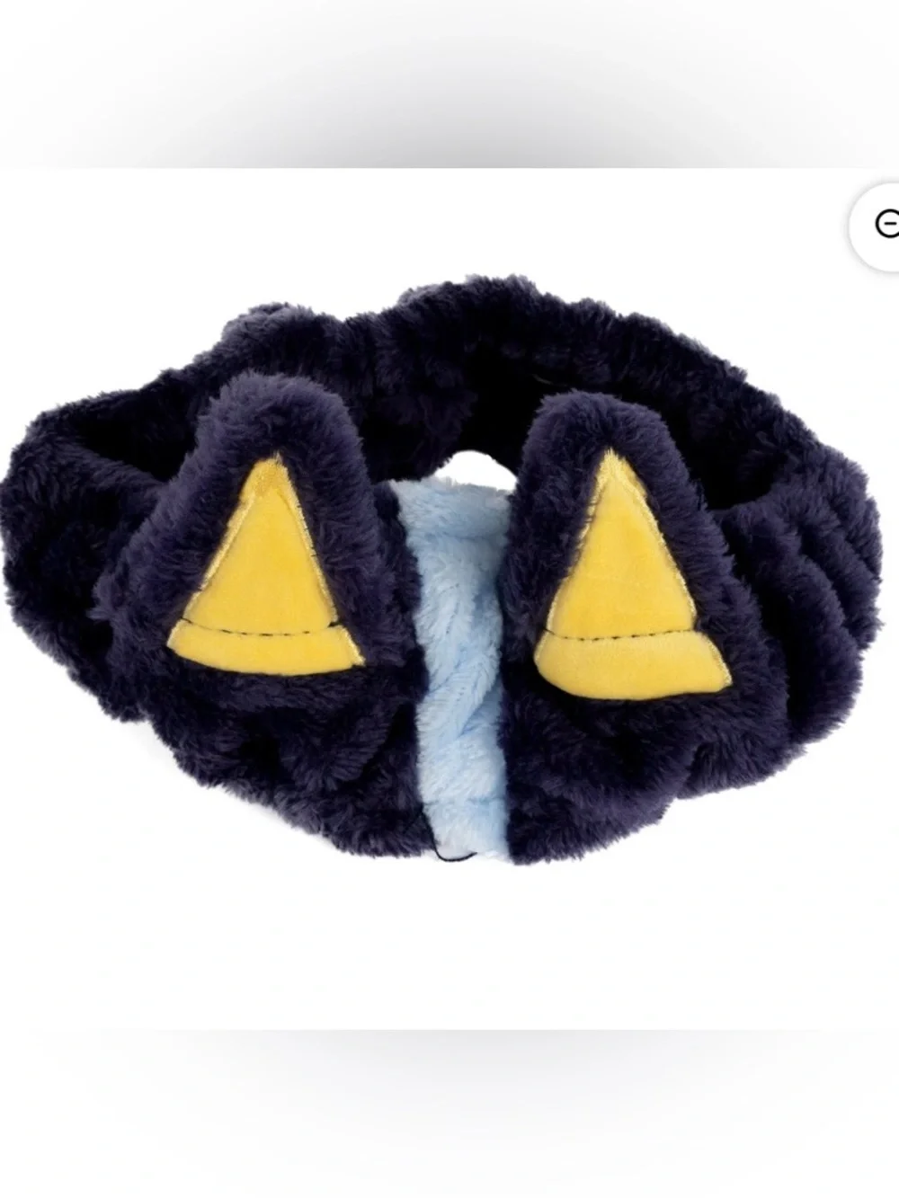 NEW Bluey Spa Headband - Navy Blue and Yellow Plush - Picture 3 of 4